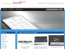 Tablet Screenshot of innovasys.ch